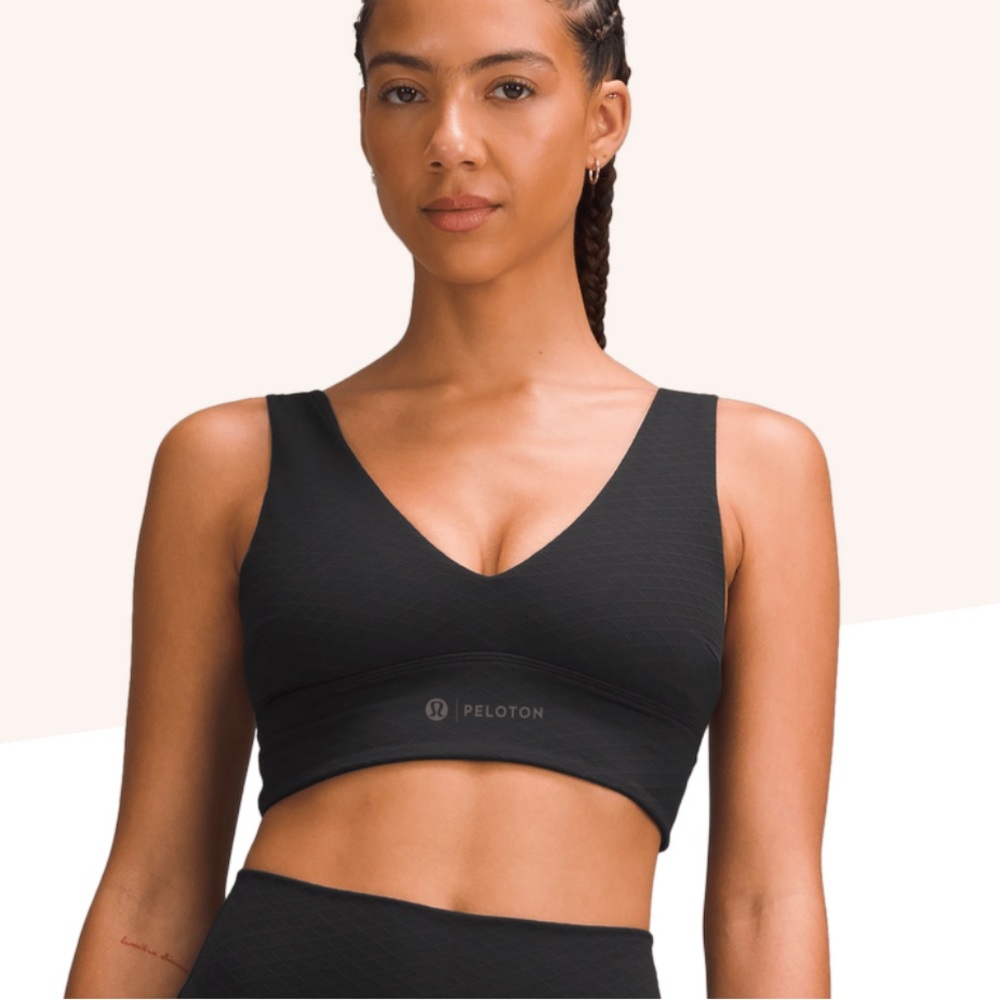Peloton Lululemon Align V neck sports bra size 6 new